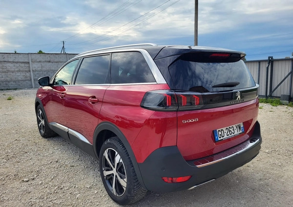 Peugeot 5008 cena 86900 przebieg: 16000, rok produkcji 2021 z Kłobuck małe 742